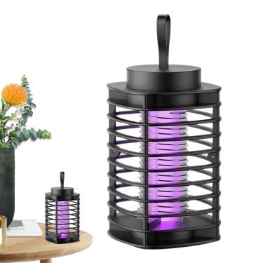 Imagem de Matador Elétrico de Moscas | Armadilha Recarregável Para Insetos Voadores,Lâmpada Segura Portátil Para Campismo