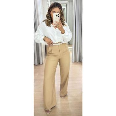 Imagem de conjunto alfaiataria feminino 3 peças roupas femininas Elegante Calça 