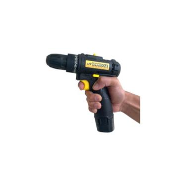 Imagem de Parafusadeira e Furadeira a Bateria 12V Bivolt 3/8" Mandril Aperto Rápido