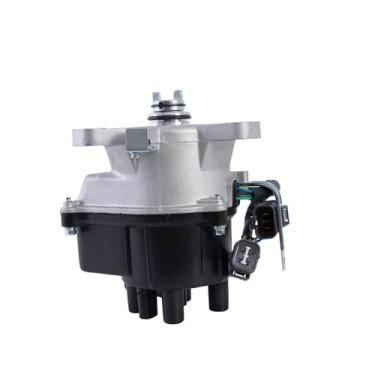 Imagem de EVERESTWAY Distribuidor De Ignição 2+4 Pinos Compatível Com Honda Accord / Prelude L4 2.2L 1996-1997, Kit Substituição Tampa E Rotor 30100-P0B-A01 Td-76U