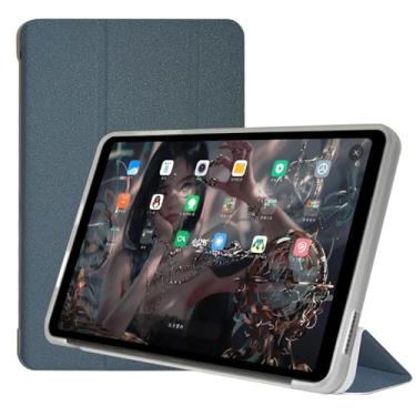 Imagem de AKNICI Capa para ALLDOCUBE iPlay 60 Mini Tablet de 8,7 polegadas, capa protetora de couro PU ultrafina com suporte dobrável para despertar/hibernar automático, capa traseira de TPU macio para