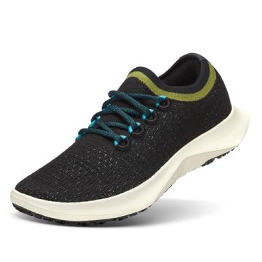 Imagem de Allbirds Tênis masculino Tree Dasher 2, Active Running & Walking, Multi preto natural (sola creme), 43
