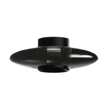 Imagem de Plafon Led De Sobrepor Dimerizavel Preto 21w 80 3000k Trend - Yamamura