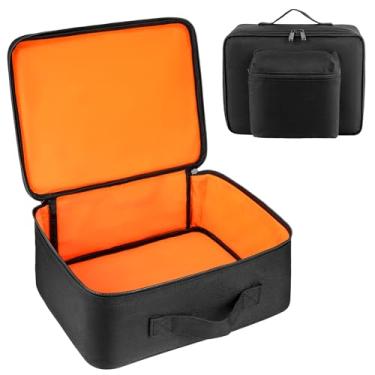 Imagem de LEFOR·Z Bolsa para compressor de ar compatível com DEWALT DCC020IB 20V Max inflador de pneu/DCC18N-18V, estojo portátil sem fio para armazenamento de ferramentas com bolso para bateria e kit de