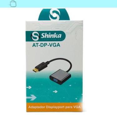 Imagem de Cabo Displayport Para Vga Shinka - Shinka Eletronicos