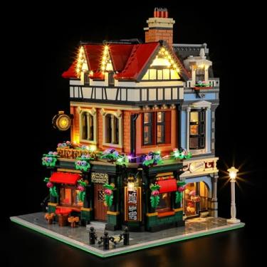 Imagem de BRIKSMAX Kit de luz 2.0 para casa urbana Lego-Residencial - Iluminação LED inovadora compatível com Lego Icons 10350 - Conjunto de modelos não incluído