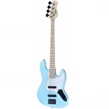 Imagem de Contrabaixo Jazz Bass 4 Cordas SHJB75 Pro SBL - Shelter - SX