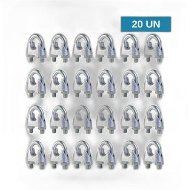 Imagem de Grampo Para Cabo De Aço Pesado Starfer 3/8 20