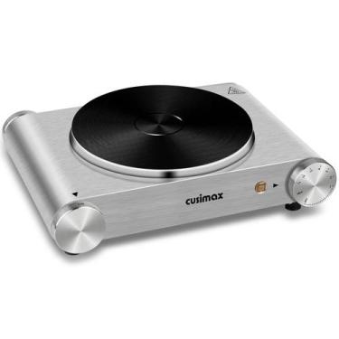 Imagem de Placa de aquecimento elétrica CUSIMAX 1500W Single Burner Silver