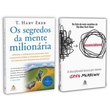Imagem de Os segredos da mente milionária - T. Harv Eker + Essencialismo - A dis