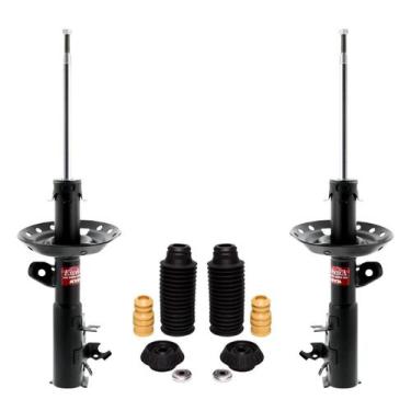 Imagem de 2 Amortecedores Kayaba Honda Fit + Batente Dianteiro 2015 2016 2017 20