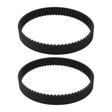 Imagem de Briny River 2 correias de transmissão compatíveis com correia de transmissão Evolve All-Terrain GT, GTX, GTR equipada com engrenagem de transmissão 66T de 17 cm