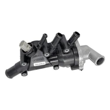 Imagem de Válvula Termostática Completa Original 5S6G84586AB Compatível com Fiesta Ka Ecosport Focus Zetec 1.0 1.6 Flex 2004 a 2014