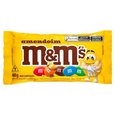Imagem de Confeito M&M's Amendoim 40g