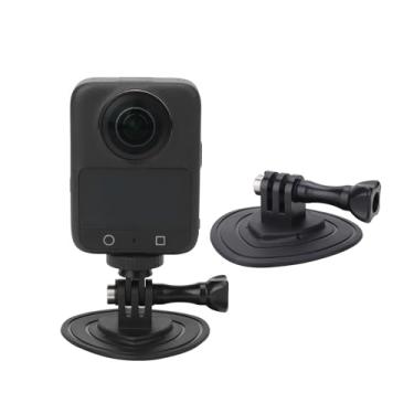 Imagem de FlySimple Kit de base de adesivo curvo para DJI OSMO Action 5 Pro/4/3/Pocket 3/Insta 360 X4 X3 Go 3/3S, adaptador de liberação rápida, acessório para câmera esportiva
