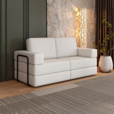 Imagem de Sofá Cama à Vácuo 2 Lugares Linha Modular Flip Magic - Arte Cúbica Est