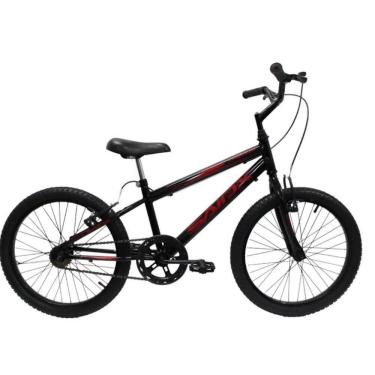 Imagem de Bicicleta Aro 20 Bike Infantil Saidx Premium Feminina E Masculina Preto Verme