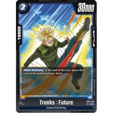 Imagem de Carta Dragon Ball TCG - Trunks : Future 2 (Awakened Pulse) - Rara