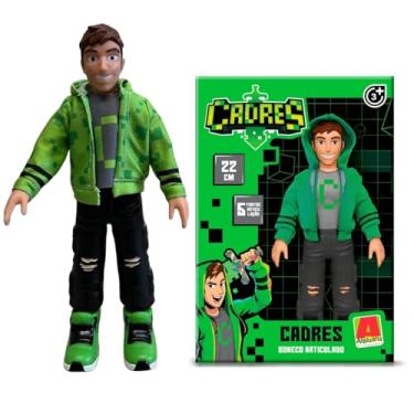 Imagem de BONECO DE VINIL 22 CM ARTICULADO CADRES ALGAZARRA YOUTUBER