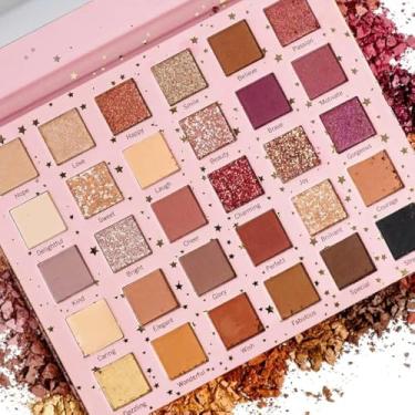 Imagem de Sistar Paleta de sombras de olhos Sistarship You Are My Dream, 30 cores, essencial, macia, ultra-aveludada, neutra e rosa