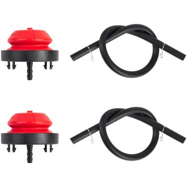 Imagem de BlueStars Lâmpada de primer 570682A 951-10639A com linha de combustível - para Tecumseh AV520 HMSK100 HMSK105 HMSK110 MTD Troy-Bilt Craftsman Ryobi Yard Machines Lançador de neve 570682 951-10639