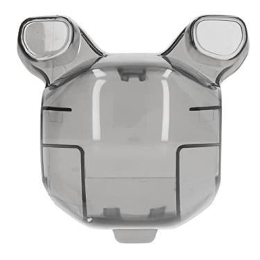 Imagem de Capa de Lente de Drone, Protetor de Estabilizador de Câmera PC Montagem de Desmontagem Rápida para Transporte (Preto Transparente)