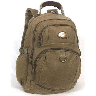 Imagem de Mochila Reforçada Lona Masculina Feminina Notebook Kvn