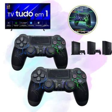 Imagem de Kit 2 Controles Para Tv Samsung Gaming Hub Game Pass Xbox Pc Lancament