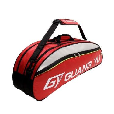 Imagem de Raqueteira Mochila Tênis Esportiva Multiuso Bolsa Dupla Raquete Beach Badminton Bolsos Alça