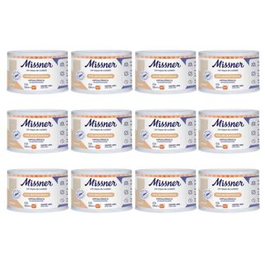 Imagem de Kit 12 Fita Microporosa Bege 2,5cm X 10m - Missner
