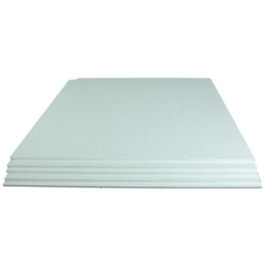 Imagem de Placas De Isopor 90x90cm para embalagem Eps Forro Térmico E Acústico Espessura 1cm 10mm (90x90x1cm, unidade, 20)