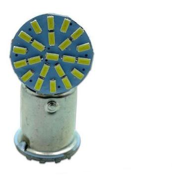 Imagem de 01 Lâmpada 1 Polo 12v Ré ou Seta Branco Frio - Lartec