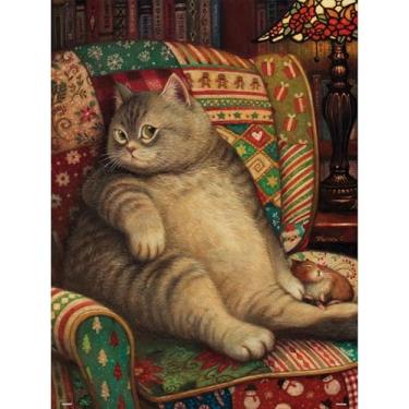 Imagem de PieceRelax Quebra-cabeças de plástico para adultos 1008 peças - Phoenix Chan - você está olhando para mim? Jogos de mesa e presentes mais satisfatórios, sem necessidade de tapete de quebra-cabeça