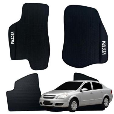 Imagem de Tapete Emborrachado Para Vectra 2006 2007 2008 2009 2010 2011 Kit Auto