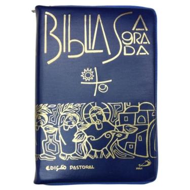 Imagem de Bíblia Sagrada - Edição Pastoral - Zíper