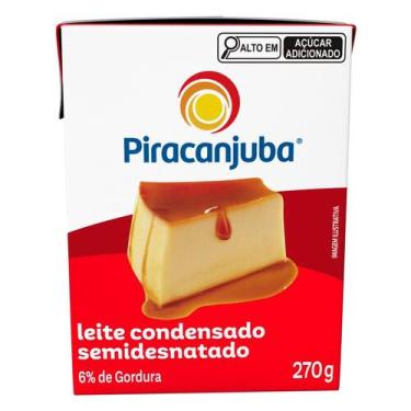 Imagem de Leite Condensado Semidesnatado Piracanjuba 270g