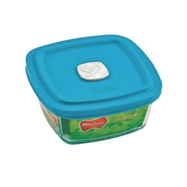 Imagem de Tigela de Vidro com Tampa Facilita Vap 300ml Pote Saladeira - Nadir Fi