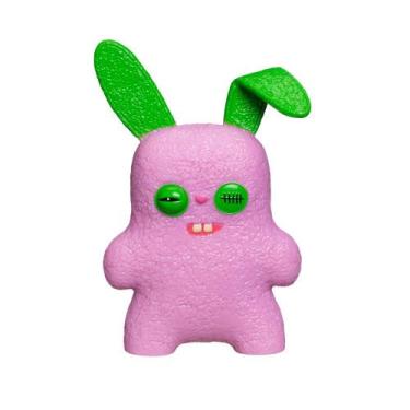 Imagem de Mini Boneco Colecionável Fuggler 6cm - Rabid Rabbit Rosa - Candide