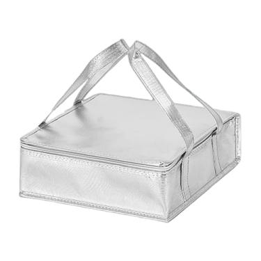Imagem de DimyFew Bolsa para entrega de pizza, multiuso, fácil de limpar, para manter a temperatura fresca, bolsa aquecedora de pizza para restaurantes comerciais e, 10 Inch