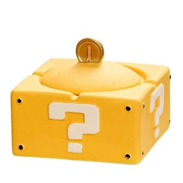 Imagem de Cinzeiro de cerâmica Creative Smoki com tampa 300g 12,5 x 10,5 cm - yi