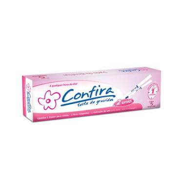 Imagem de Kit Teste Gravidez Confira Tira Resultado Rápido e Preciso em 1 Minuto