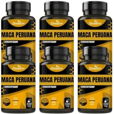 Imagem de MACA PERUANA 500MG 60 CÁPSULAS KIT 6 POTES