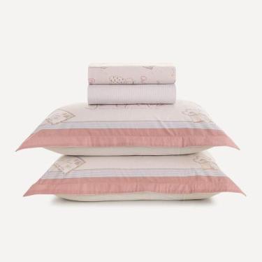 Imagem de Jogo de cama Infantil Casal 200 Fios Algodão Jolie Karsten, U