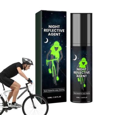 Imagem de Tinta spray fluorescente, brilhante e reflexiva 100mL para roupas - Ma