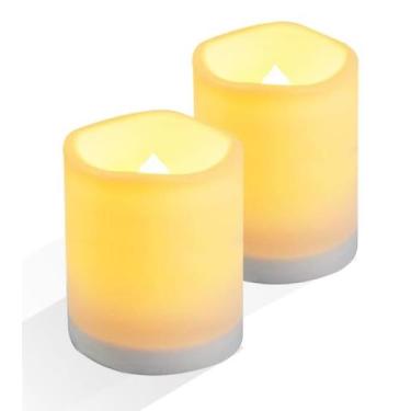 Imagem de Conjunto de velas alimentadas por energia solar Salipt Waterproof LED 