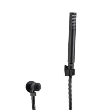 Imagem de Ducha Higiênica Preto Fosco com Mangueira 120 cm e Registro 1/4 de Vol