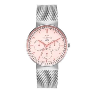 Imagem de Relógio Technos Feminino Slim Prata - 6p29alv-1j 6p29alv-1j