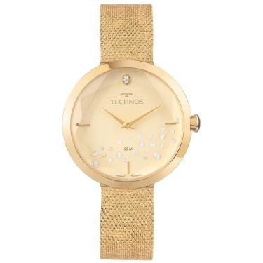 Imagem de Relógio Technos Feminino Crystal Dourado - Vx50aq-1d