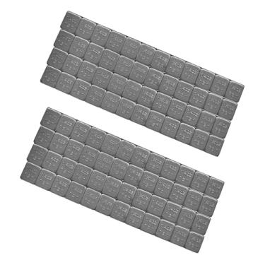 Imagem de ZNDAW 96 peças de pesos de roda com adesivo de 1/113.4 g, pesos de equilíbrio de pneu de 7,1 g, peso de equilíbrio de roda de baixo perfil fácil de descascar para carros, caminhões, SUVs e