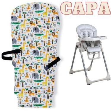 Imagem de Estofado Ou Capa P/ Cadeirão Merenda De Alimentação Do Bebê SAFARI - C